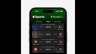 A.K.A. Apple Sports app | Quick Look, Simple and Fast! screenshot 2