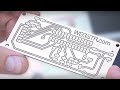 PCB making - double layer PCB prototyping - E-paper display