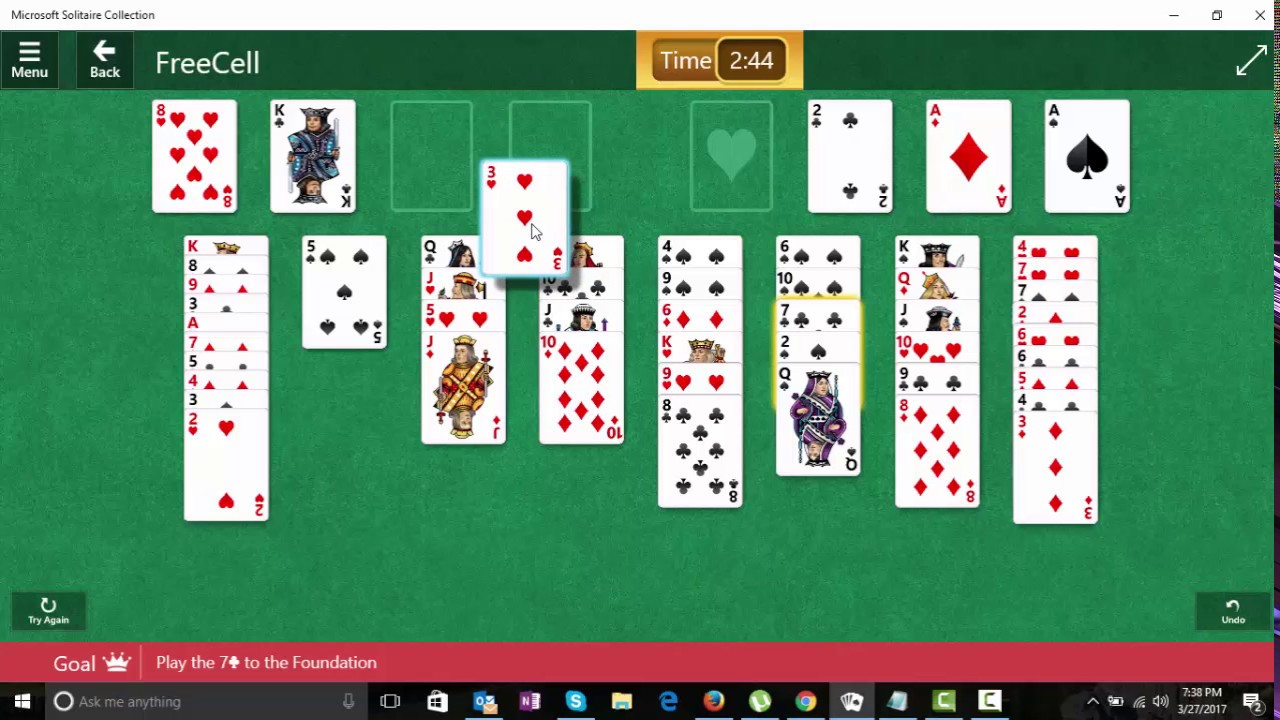 Microsoft Solitaire Collection Card Games Freecell Daily