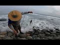 Pescando en El Tunco El Salvador