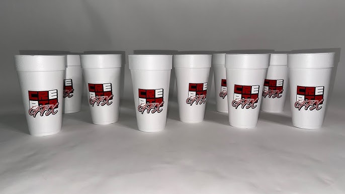 Custom 20 Oz. Foam Cups