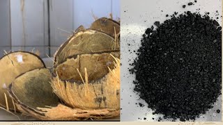 How to make activated charcoal with coconut shells at home made easy. #activatedcharcoal