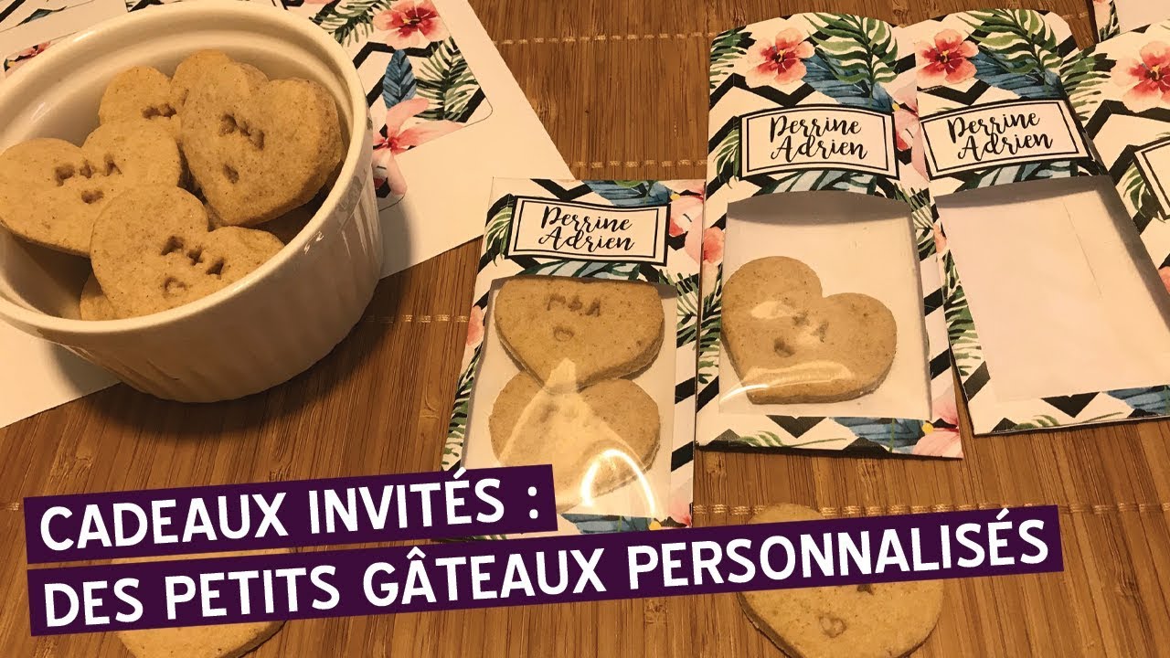 [ Inspiration # 4 ] : Petits gateaux sec personnalisés ! ♡