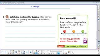 4-7: Linear and Nonlinear Functions (Guided Practice pt.2)