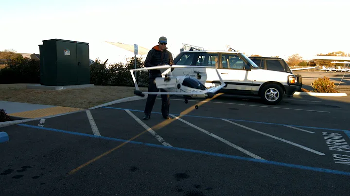 Proto12 being tested outdoors for hover test and slow translations.
