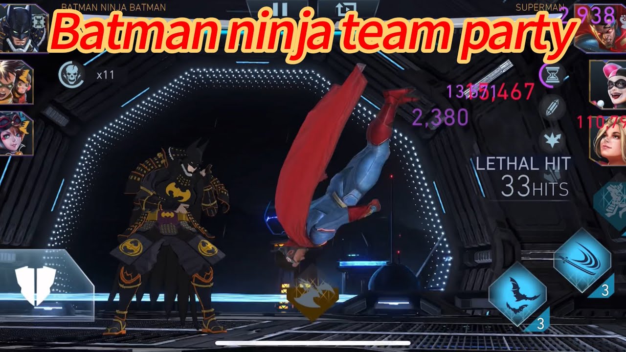 Лига вторжений битв D1 Injustice 2 Mobile