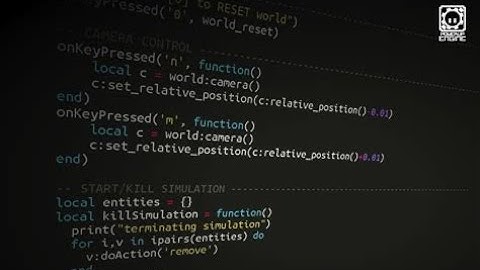 Lua scripting tutorial part 1.