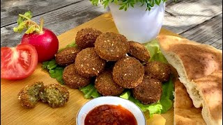 فلافل مقرمش في المنزل بأقل تكلفة وألذ طعم ? how to make falafel