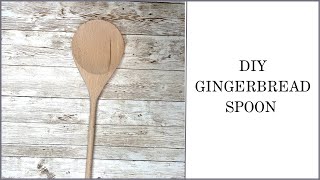 Diy Painted Gingerbread Spoon Christmas Crafts 1 Quick Project