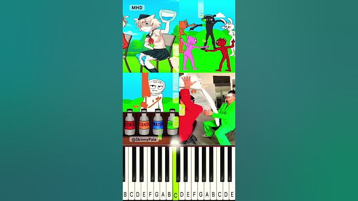 Pour Challenge Sprunki Complete Edition @SkinnyPale - Piano Tutorial