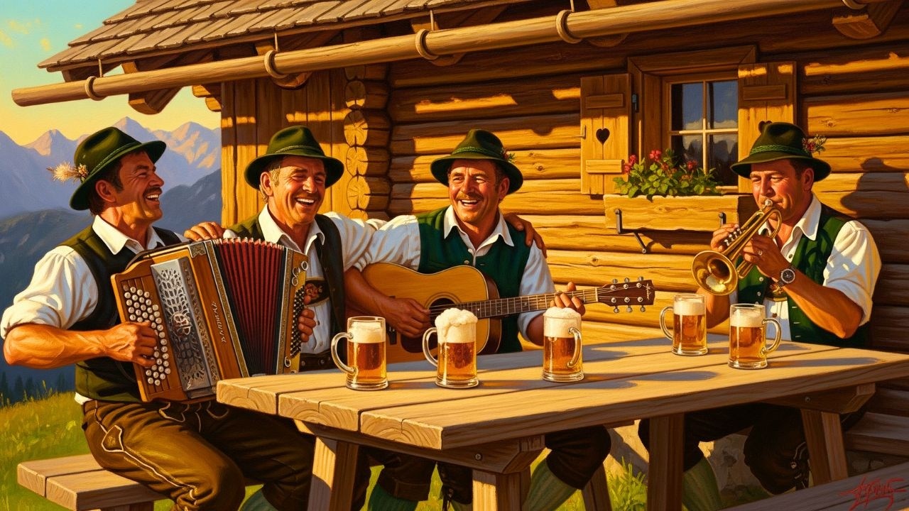 🎵 20 Lieder: Gute Laune Volksmusik ☀️ | Über 1 Stunde fröhliche Musik für einen perfekten Tag🌞