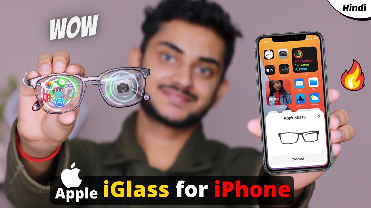Apple Glasses in Hindi Apple iGlass for iPhone This is The Future 🔥