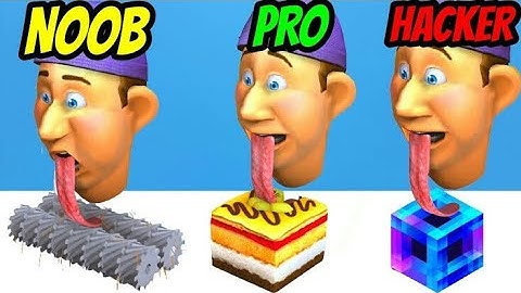 Lick Runner - All Levels Gameplay  NOOB vs Pro Hacker (Android,iOS)