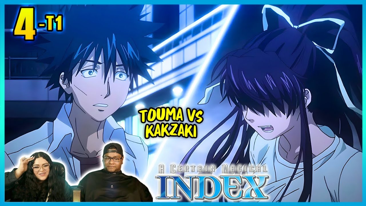 ¡TOUMA vs KANZAKI! ¿O SEA QUE NO ERAN LOS MALOS? 😨 | TO ARU MAJUTSU NO INDEX EP 4 TEMP 1