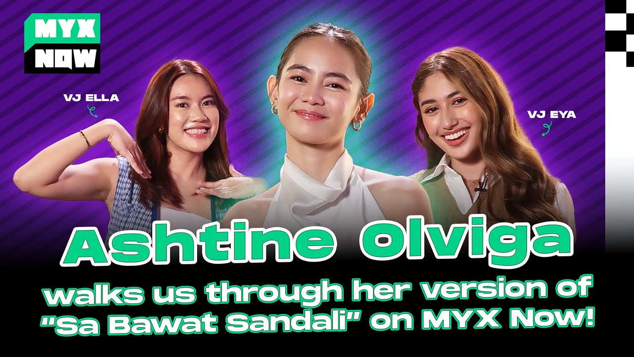 ASHTINE OLVIGA Returns To P-Pop Idol Roots In Dance Challenge | MYX NOW