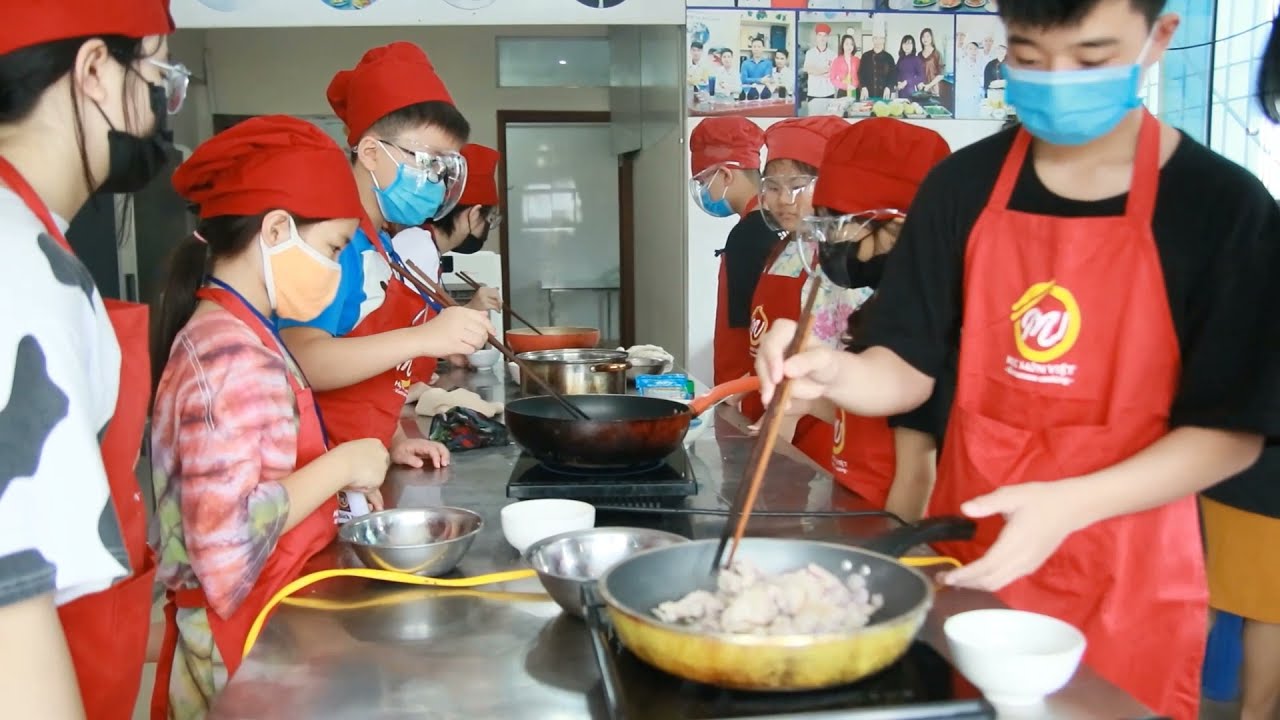 KHÓA HỌC NẤU ĂN CƠ BẢN DÀNH CHO TRẺ EM! - youtube
