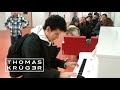 Thomas krger  flashmob piano medley at french airport parisorly