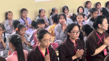 Nghi thức ăn cơm trong chánh niệm (21/6/2023 - TNHHH)