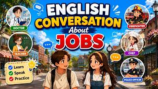 English Conversation about Jobs | Easy Daily Conversations