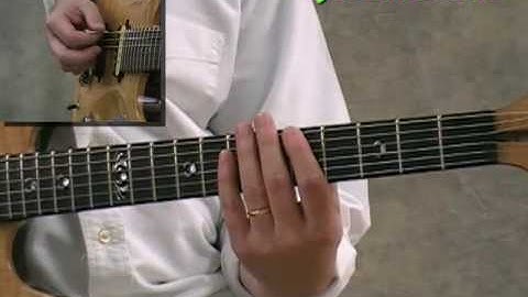 Jazz Fusion Guitar Lick in G Mixolydian - Cyberfret.com