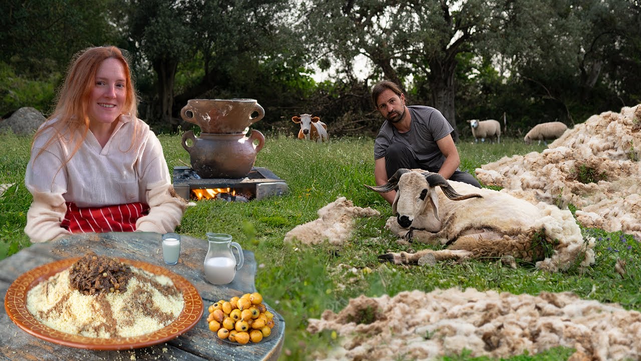 Marruecos Rural: Cuscús en Barro y Esquilamos Ovejas con Tijeras