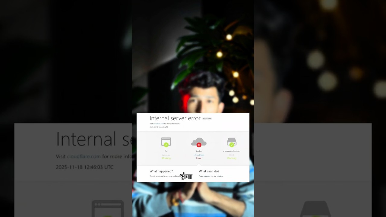 Cloudflare Update Crashes Internet! | Not a Cyberattack 😱 | Internet Shutdown Explained