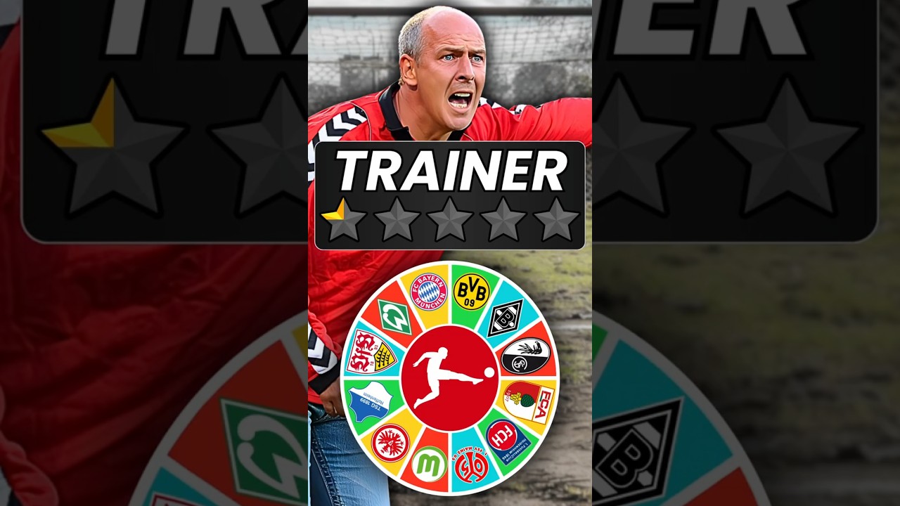 Bundesliga, aber alle bekommen einen ZUFÄLLIGEN TRAINER
