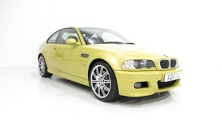 A Pristine BMW E46 M3 Coupe with 54,501 Miles and Full BMW History. SOLD! screenshot 3