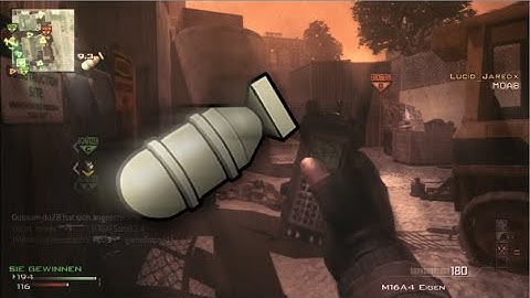 MW3 m16a4 MOAB