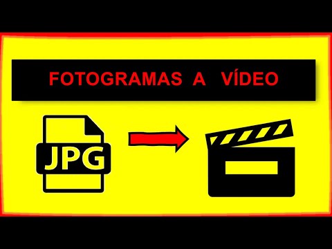 Como convertir fotogramas en vídeo fácil, gratis, rápido y sin instalar nada.