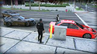 Brian Chases a Possible Harry Brown Using a Fake ID After a Traffic Stop NoPixel RP GTA RP