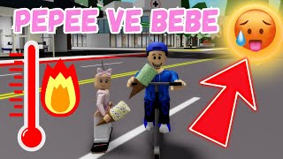 PEPEE İLE BEBEE MEVSİMLERİ ÖĞRENİYOR😊AYŞEM ECE ARI💥ARIGİLLER🐝ROBLOX BROOKHAVEN🏡RP