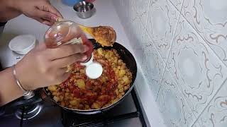 ਕੁਲਚੇ ਛੋਲੇ ਰੈਸਿਪੀ  (Kulche chole recipe)🥙 @Punjaabirecipe #trending #viral #yummy #viralreels