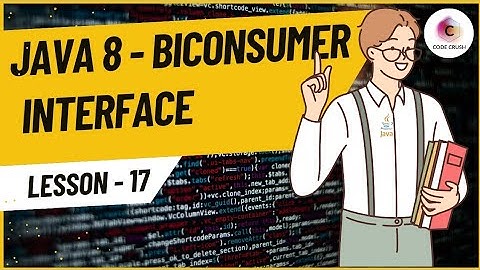 Biconsumer | Biconsumer Java | Biconsumer java 8 example | Functional Interface | Java 8