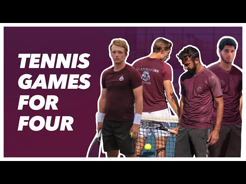 TOP 3 Best Tennis Games for Four People