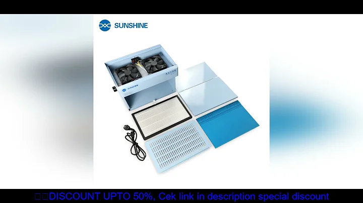 Sunshine SS-917C Dust Free Working Room Anti Dust Bench Adjustable Wind Cleaning Room for Phone iPad