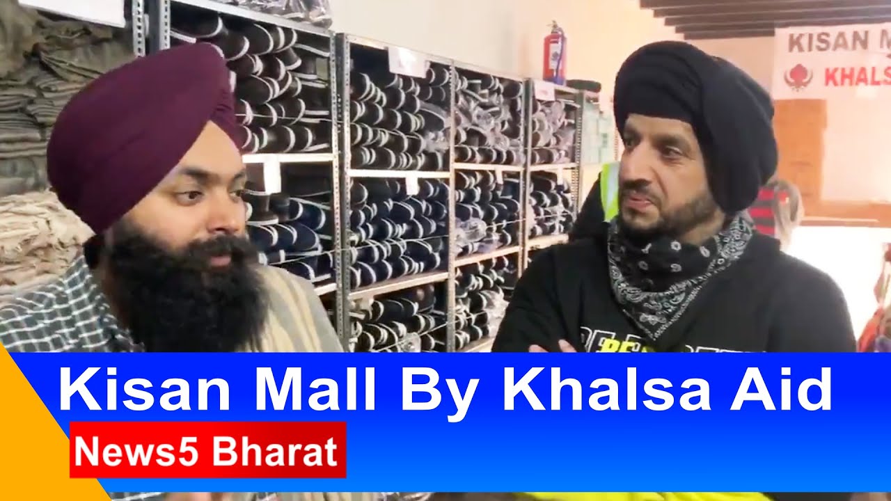 Shopping Mall for Farmers In Delhi Border by Khalsa Aid |  Kisan Andolan | Ambani | Farmers Protest