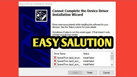 spd driver install failed | how to install spd driver in windows 10 | stock roms