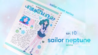 👗 ✧ anime journal with me: sailor neptune [sailor moon series ep. 10] | 𝗲𝗽. 𝟭𝟰
