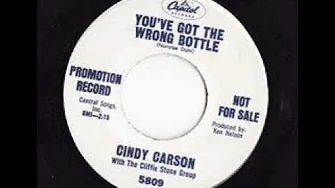 Cindy Carson - You've Got The Wrong Bottle