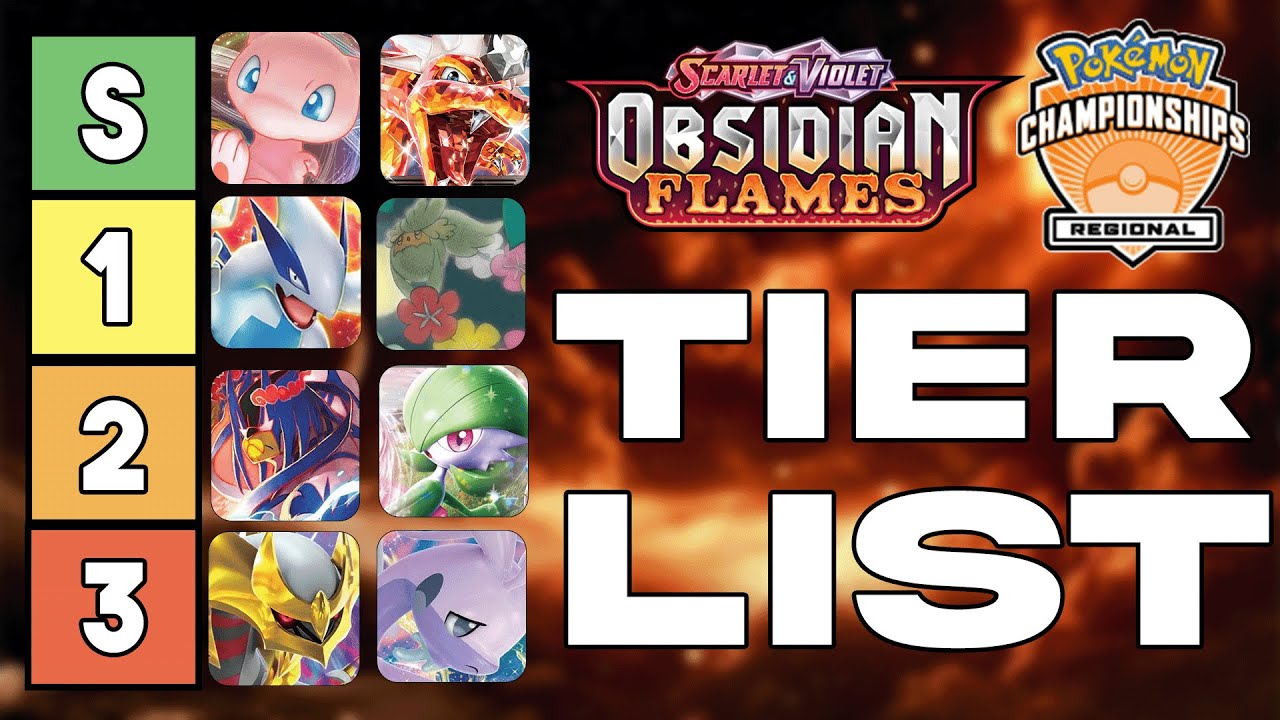 Obsidian Flames Pokémon TCG Tier List (Pittsburgh Regionals)