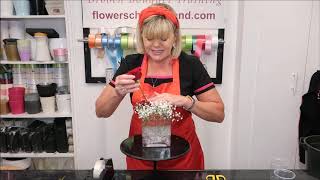 Live Video From Facebook Making Red Rose Glass Arrangement