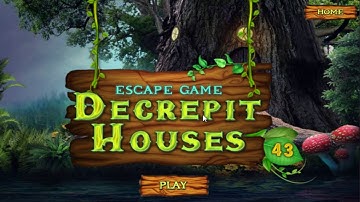Escape Game Decrepit Houses 43 WalkThrough - FirstEscapeGames