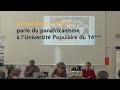 Amzat Boukari-Yabara parle du panafricanisme à l&#39;Université Populaire du 14ème