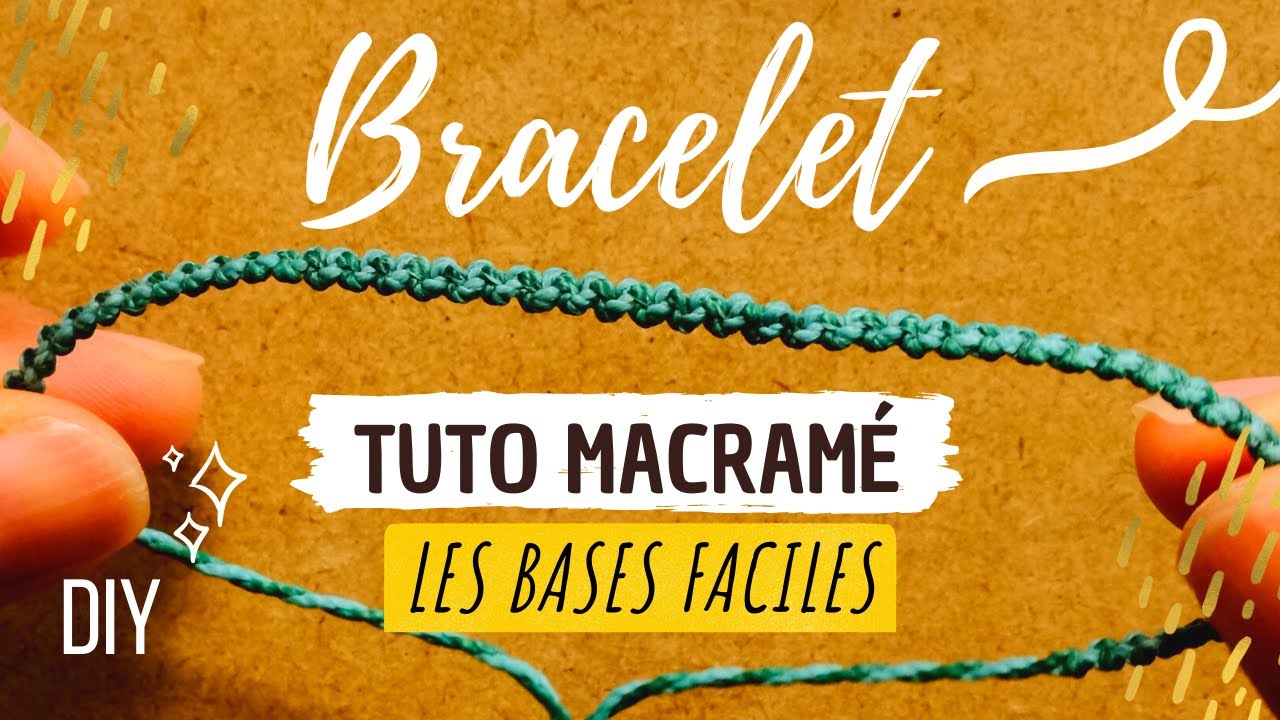 DIY pour enfants : comment faire des bracelets brésiliens en macramé