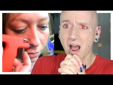 Reacting To Piercings Gone Wrong | Roly