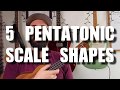 How to Solo on the Ukulele - All Five Pentatonic Shapes! - Ukulele Tutorial