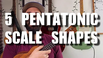 How to Solo on the Ukulele - All Five Pentatonic Shapes! - Ukulele Tutorial