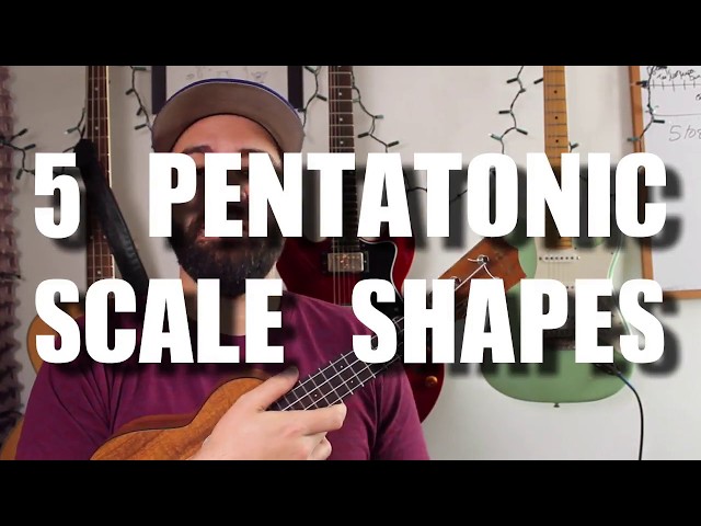 How to Solo on the Ukulele - All Five Pentatonic Shapes! - Ukulele Tutorial  