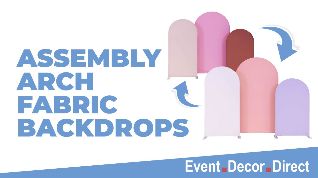 EDD Assembly Arch Fabric Backdrops